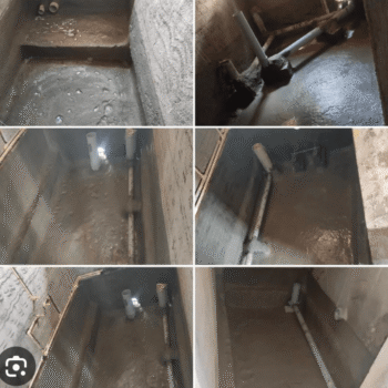 water tank cleaning